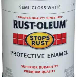 WHITE SEMI-GLOSS ENAM QT