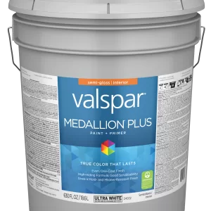 WHITE MED INT LTX S/G 5-GAL