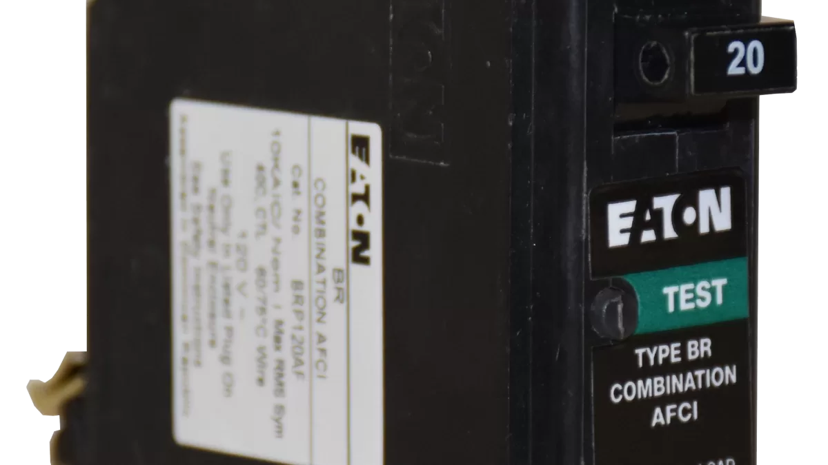 Eaton BR Arc Fault/Ground Fault Circuit Breaker - BRPAFGF120CS by Eaton