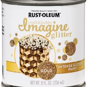 GOLD GLITTER FINISH 1/2PT
