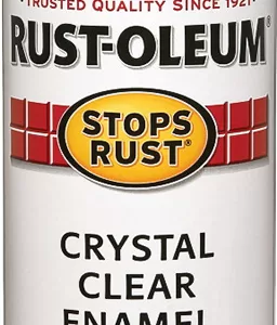 STOPS RUST CLEAR ENAM SPRAY