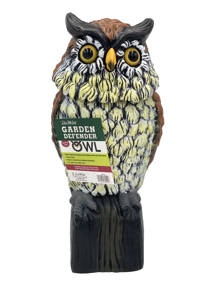 GARDEN DEFENSE OWL SWIVEL