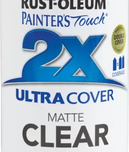 2X MATTE CLEAR SPRAY PAINT