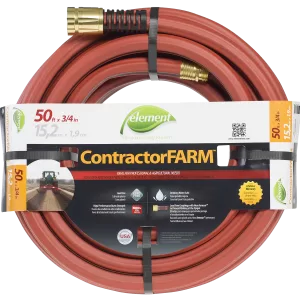 WATER HOSE 3/4" X 50' RED HD