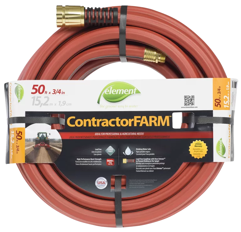 WATER HOSE 3/4" X 50' RED HD