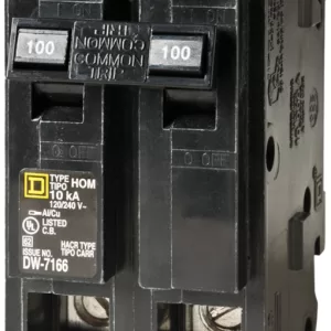 BREAKER: HOM2100CP 100A 2P