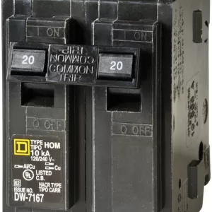 BREAKER: HOM220C 20A 2P MINI