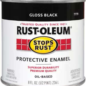 BLACK GLOSS ENAM 1/2PT