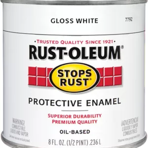 WHITE GLOSS ENAM 1/2PT