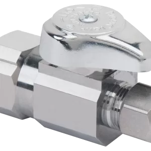 QTR TURN STR VALVE, PUSHFIT