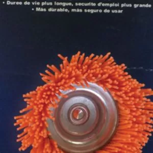 NYALOX CUP BRUSH 2-1/2" 120G