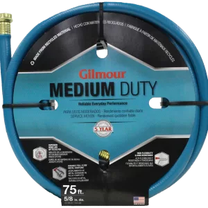 WATER HOSE 5/8" X 75' MED