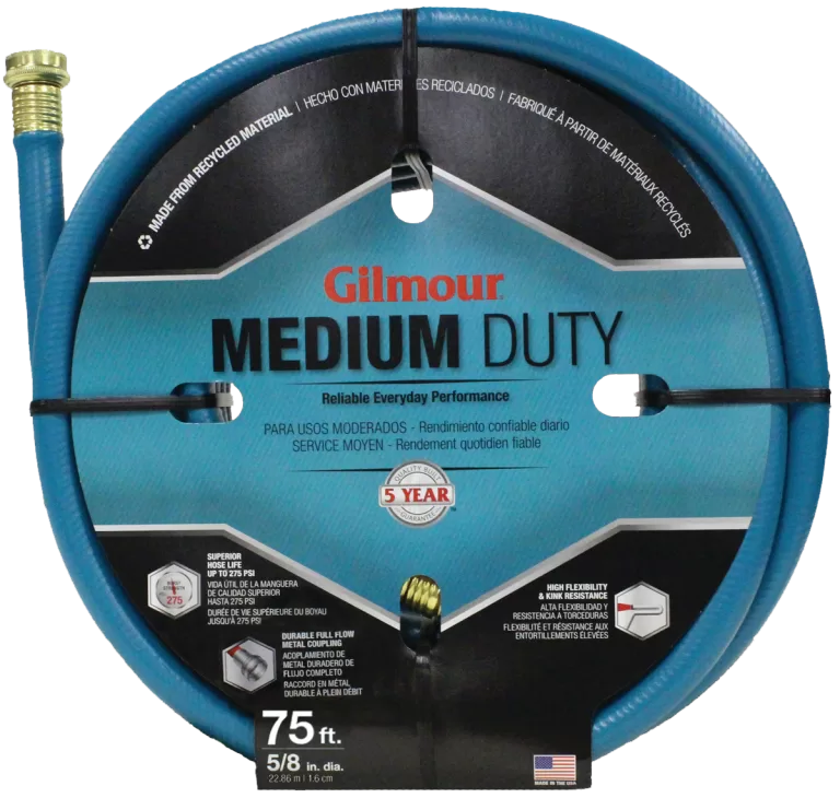 WATER HOSE 5/8" X 75' MED