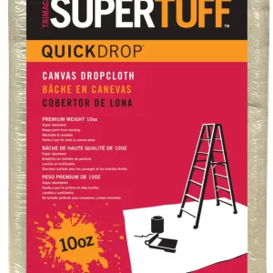 DROP CLOTH CANVAS 4'X5'