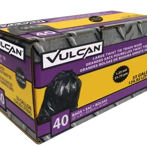 TRASH BAG 33G 1.25M 40PC