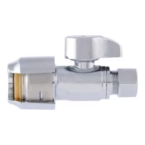 STOP VALVE: 1/2 SB X 3/8 CMP