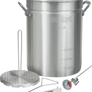 TURKEY FRYER W/ RACK 30QT