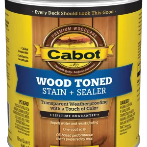 WOOD TONED SEALER CEDAR QT