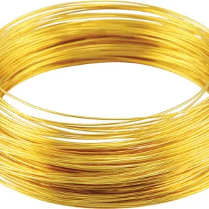 BRASS WIRE 28G 75'