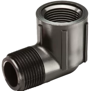 POLY ELBOW 3/4" MPT X FPT