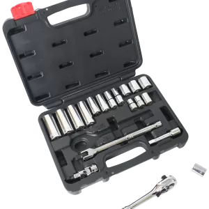 SOCKET SET SAE 20PC 3/8D