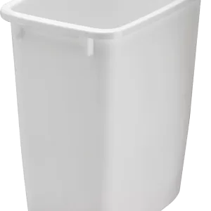WASTEBASKET WHITE 21QT