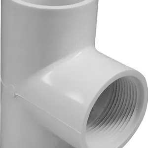 TEE 1-1/2" SLIP X SLIP X FPT