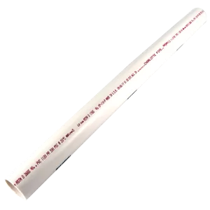 SCH40 PVC PIPE: 1-1/2" X 2'