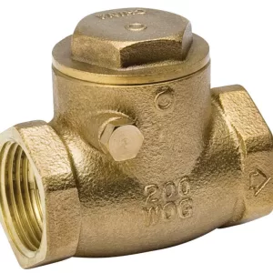 CHECK VALVE 1-1/2" FPT BRASS
