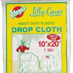 DROP CLOTH PLASTIC 10'X20'