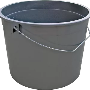 PAIL GRAY PLASTIC 5QT