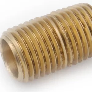 PIPE NIPPLE 1/4" X C BRS