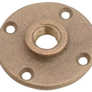FLOOR FLANGE 1/2" BRASS