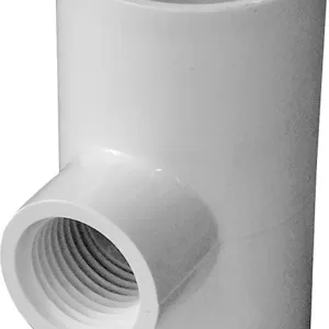 TEE 1" SLIP X 1/2" FPT