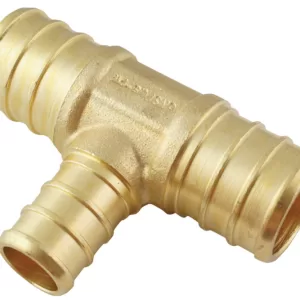 PEX TEE: 3/4" X 3/4" X 1/2"