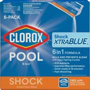 POOL SHOCK X-BLUE 6-1LB BOTS