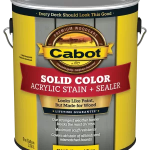 SOLID DECK STAIN GRAY