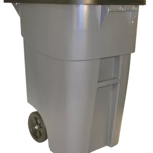 CONTAINER 50GAL GRAY ROLLOUT