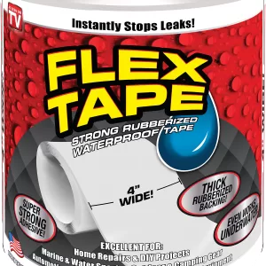 FLEX TAPE: WHITE 4"X5'