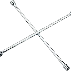 LUG WRENCH: 20" 4-WAY METRIC