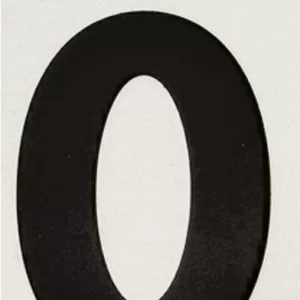 REFLECTIVE VINYL NUMBER 0 3"