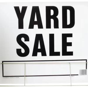 SIGN: YARD SALE LAWN
