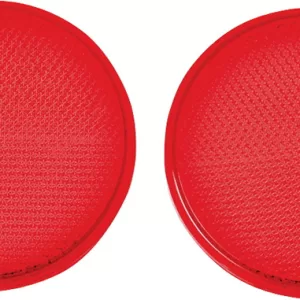 REFLECTOR PRESS ON RED 3"