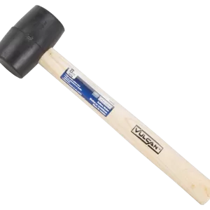 MALLET RUBBER WOOD HANDLE 8O