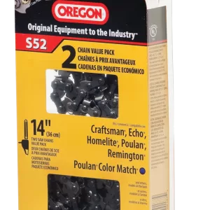 CHAINSAW BLADE 14" S52T 2PK
