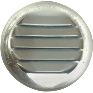 SCREEN LOUVER RND ALUM 1.5"