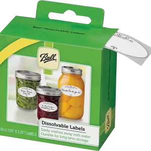 DISSOLVABLE JAR LABELS