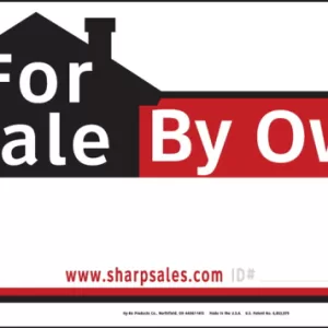 FOR SALE BY OWNER SIGN