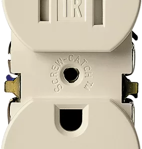 DUPLEX RECEPTACLE 15A 2P IV