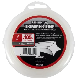 TRIMMER LINE .105 30' WHITE